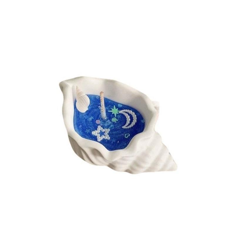Ocean Conch Jelly Candle